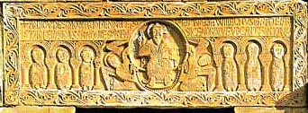 Dintel de Sant Genis-les-Fonts. Año 1019 